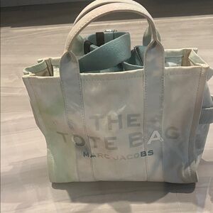 Marc Jacobs Blue and White The Tote Bag